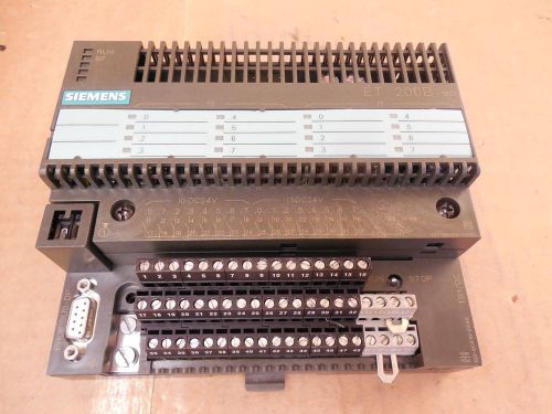 Siemens ET 200B-16DI Digital Input Module 131-0BH00-0XB0 w. 193-0CA10-0XA0 Used