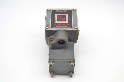 Moore 77-8 3-27psi 16ma-dc 15v-dc electric to pneumatic i/p transducer b460648 for sale