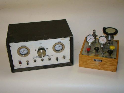 Ruska 2461-800 Standard Pressure Primary Dead Weight Tester with Ruska 3930