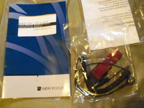New Focus User&#039;s Manual Photodetector Modules Models 100X,101X,&amp;102X + Extra