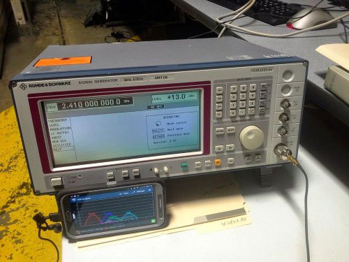 Rohde schwartz signal generator smt06 for sale