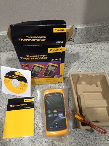 Fluke thermocouple thermometer  51/52ll   Brand New In Box!