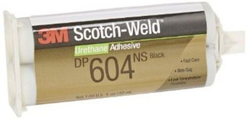 Lot of 9 3M Scotch Weld Urethane Adhesive DP604NS Black NEW
