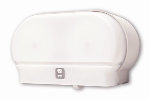 Palmer Fixture Mini-Twin Standard Tissue Dispenser White
