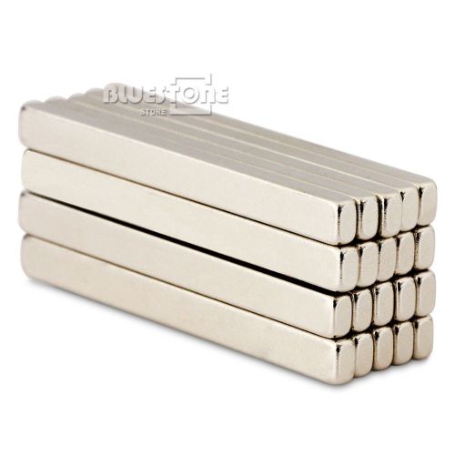 Lot 10pcs Strong Long Bar N50 Block Magnets 50 * 5 * 3 mm Rare Earth Neodymium