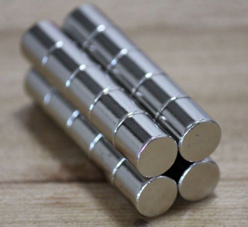 13 pcs N52 cylinder 10x10mm Neodymium Permanent Magnets Craft 2/5&#034;*2/5&#034;
