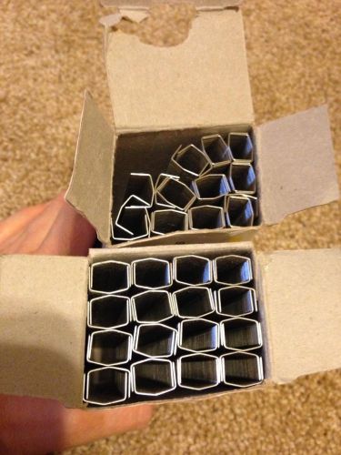 1 3/4 boxes: spotnails galvanized 5/16&#034; chisel point staples -- free shipping!!! for sale