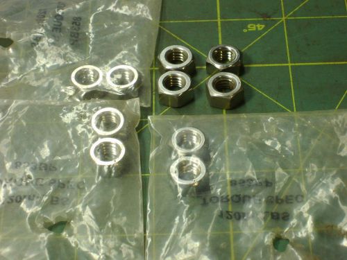 HEX NUTS STAINLESS STEEL 5/16-18 LOT OF 10 #51860