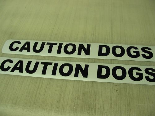 CAUTION DOGS Magnetic Sign 4 Car Truck Badge Police K-9 Fire k9 Search &amp; Rescue