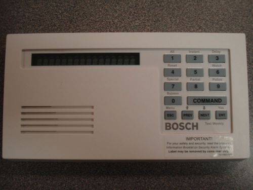 Radionics / Bosch Alpha Display Keypad, Command Center D1255  NOS