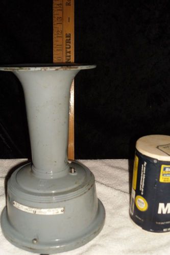 Vtg Edwards Adaptahorn Siren Fire Alarm Horn 1950s Posible TV Lamp Art Project