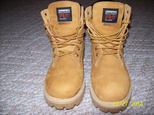 Timberland pro series steel toe waterproof  work boots mens 10.5 w for sale