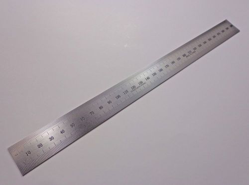 10 each12&#034; 300mm english/metric 1/32&#034; 1/64&#034;  .5mm, mm stainless machinist ruler for sale