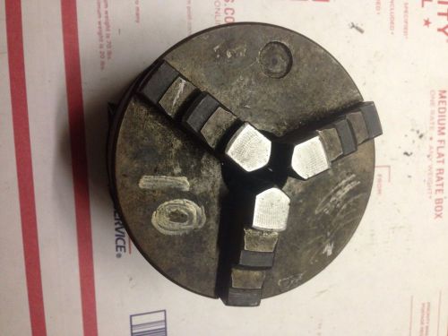 Machinist tool,5&#034; 3 jaw scroll chuck 1-1/2&#034;-8,will fit 9&#034; south bend for sale