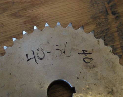 Unknown 4036SS X 1 Stainless Steel Sprocket, 1&#034; Bore with 1/4&#034; keyway - NEW