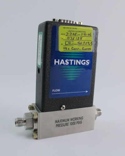 Hastings teledyne hfm-200 fast, mass flow meter, 1500 scim, helium for sale