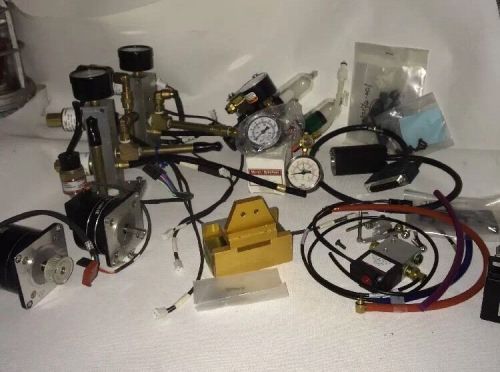 Electroglas Large Misc Lot Motors Camera Gages See Photo For Exact Lot Items