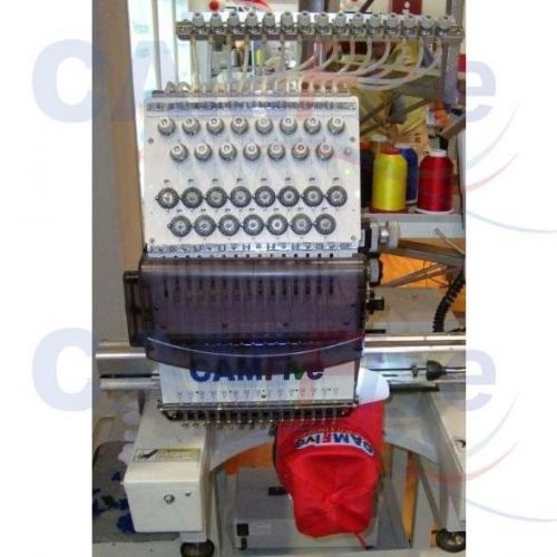 15 color cap &amp; flat embroidery machine large embroidery area camfive cfse-dm1501 for sale