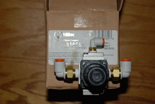 Miller regulator with fittings part number 216650