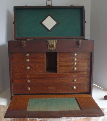 Vintage Gerstner Machinist Tool Chest Wood Box