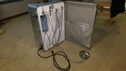 portable dental unit self contained suitcase style