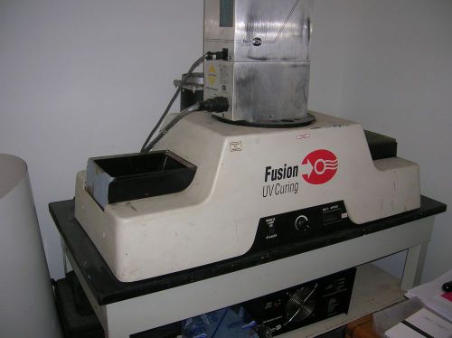 Fusion lc6 uv conveyor w/lamp and power supply for sale