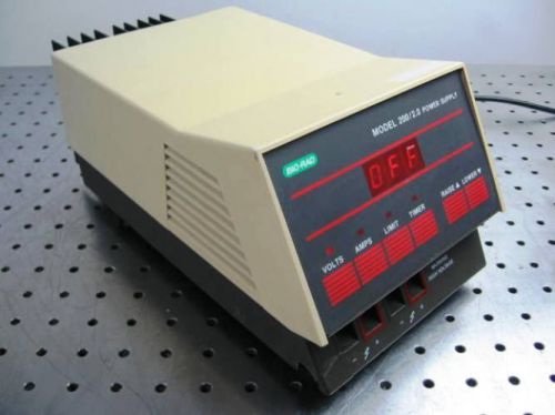 G109215 Bio-Rad 200/2.0 Laboratory Power Supply 0-200Vdc