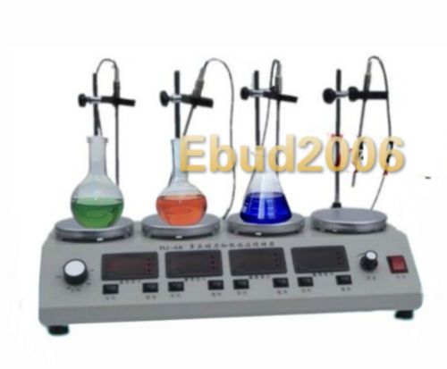 HJ-4A 4Head Multi-Unit Thermostatic Magnetic Hotplate Stirrer/Electric Stirrer