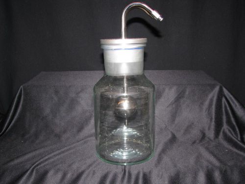 MEDICAL/CHEMISTRY GLASSWARE GLASS SUCTION BOTTLE
