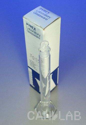 Pyrex 50mL Graduated Mixing Cylinder, Class A, #3002 -New Old Stock [CL322-326]