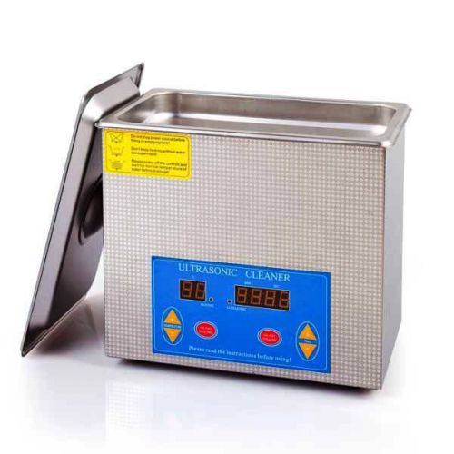 Stainless Steel Ultrasonic Cleaner w/Timer Heater ARGO AUC4008-V 120 Watt 110V