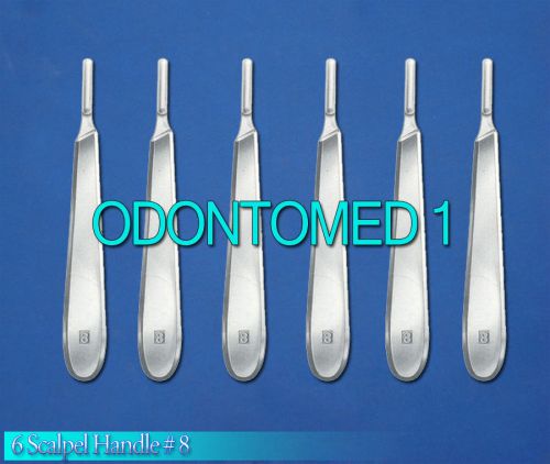 # 8 SCALPEL HANDLE STAINLESS-STEEL 6 Pieces