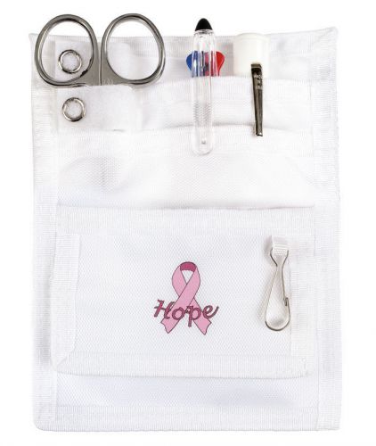Prestige Medical 5-Pocket Organizer Kit 741 - Hope Ribon Pink - Nurse, Student