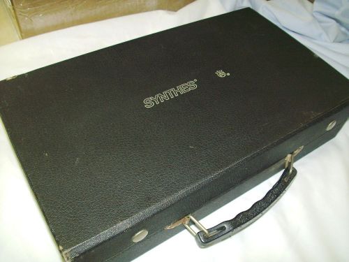 VINTAGE SYNTHES CARRYING CASE FOR ORTHOPEDIC TOOLS HARDWARE