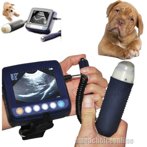 New Portable Veterinary WristScan Ultrasound Scanner Machine V9-2014