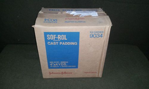 SOF-ROL Cast padding 4&#034; x 4 YDS. 72 Rolls