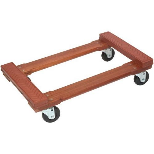 Monster trucks mt10002 wood 4-wheel piano rubber-cap dolly for sale