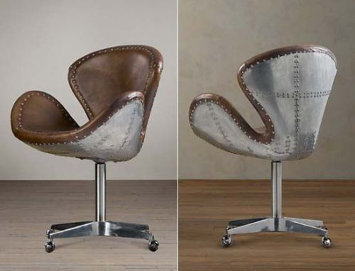 Devon Spitfire Leather Desk Chair