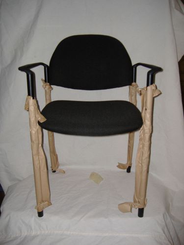 Global Comet Stacking Chair With Arms, 3 Per Carton,  SOLD BY EACH