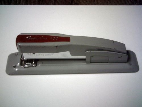 Vintage Swingline 400 Stapler Long Island City NY Gray With Red Logo