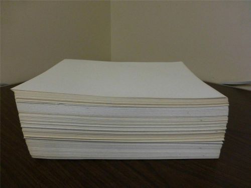 325+ Sheets Adhesive Backed Cardstock Letter 8.5x11 Textured White James River