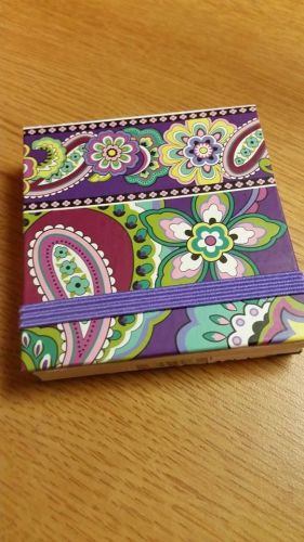 NWOT! Vera Bradley Forget Me Nots Sticky Notes in HEATHER~ Great Christmas Gift!