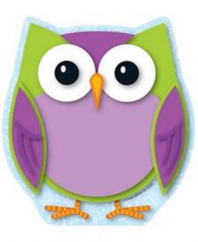 Carson Dellosa Colorful Owl Notepad