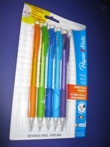 Papermate Mechanical Pencils #2 0.7 MM-Smudge Resistant Eraser-&#034;Brand New&#034;