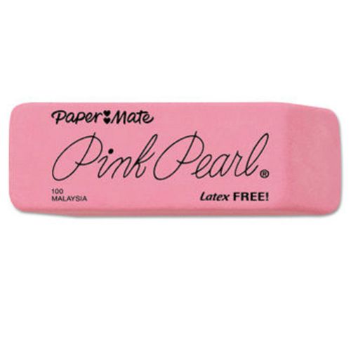Paper Mate Pink Pearl Eraser, Medium, 24ct PAP 70520 New