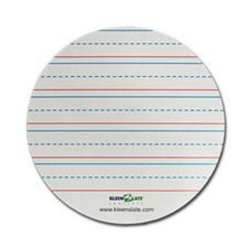 Kleenslate Replacement Dry-Erase Sheets Circles Manuscript Lined
