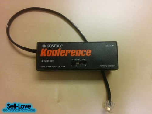 KONEXX Konference Analog Voice Conferencing Telephone Adapter Unit LR103364