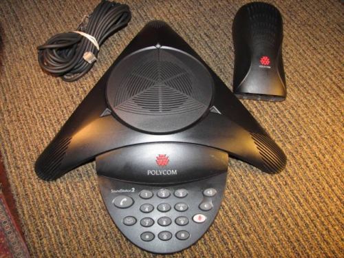 Polycom SoundStation2 2201-15100-001 Non-Expandable w/o Display Conf. Phone