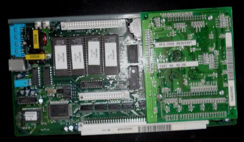 NEC Nitsuko 92005 124i CPU Card (DX2NA 32CPRU-S) W/ Daughter Board 92006