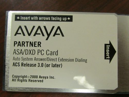 AVAYA PARTNER ASA/DXD PC CARD